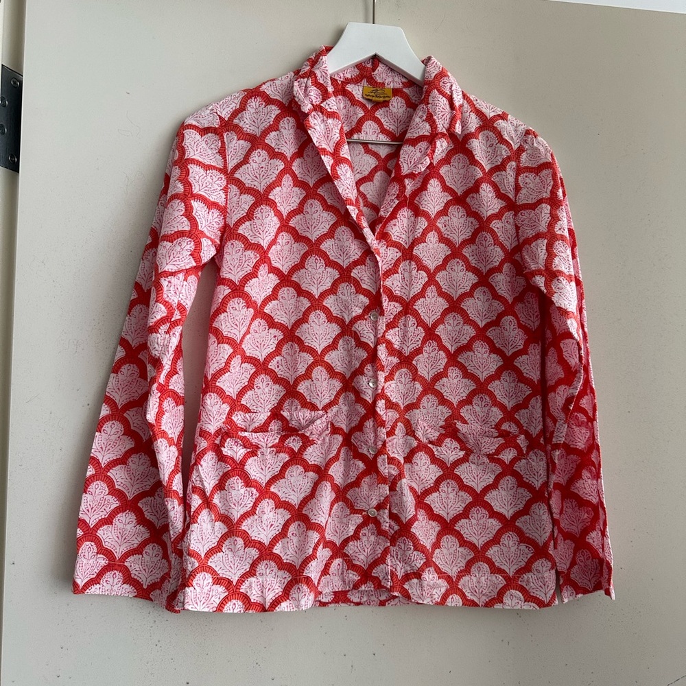 Roberta Roller Rabbit Print Button Down - image 3